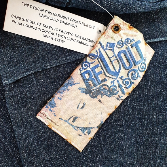 Y2K REVOLT- High Waisted Wide Leg Jeans - Picture 2 of 6